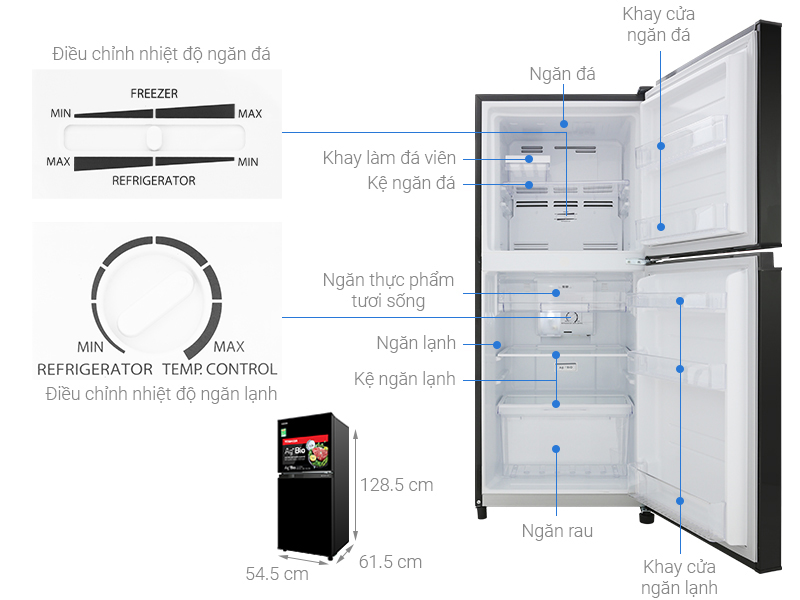 Tu Lanh Toshiba Gr B22vu Ukg 1