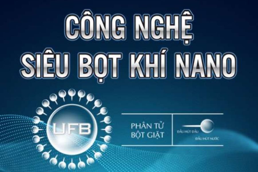 Siêu Bọt Khí Nano Máy giặt Toshiba Aw Duj1400gv