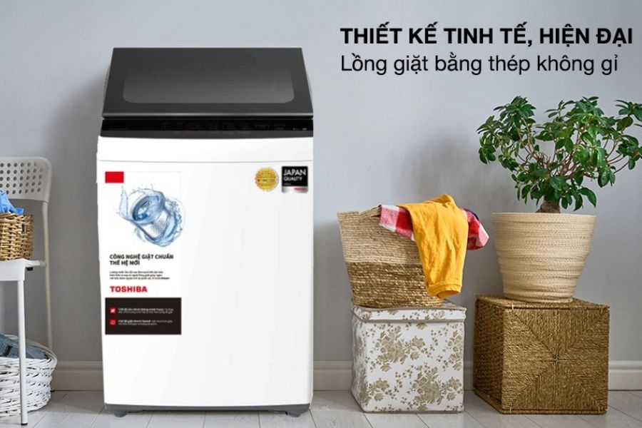 Thiết kế máy giặt Toshiba Aw M901bv Wk