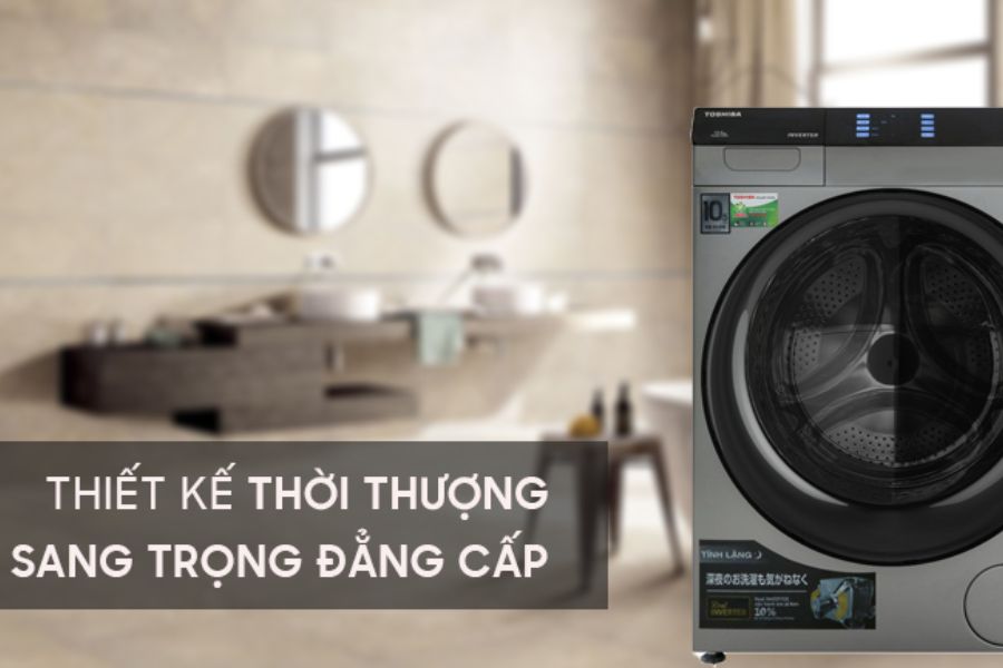 Thiết kế Máy giặt Toshiba TW-BH115W4V